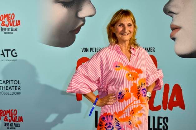 ABB ROMEOJULIA: Petra Nadolny Makes a Guest Appearance on the Red Carpet at the Premiere of the Musical Romeo and Juliet: Love Is Everything at the Capitol Theater on August 27, 2026, in Düsseldorf, North Rhine-Westphalia, Germany