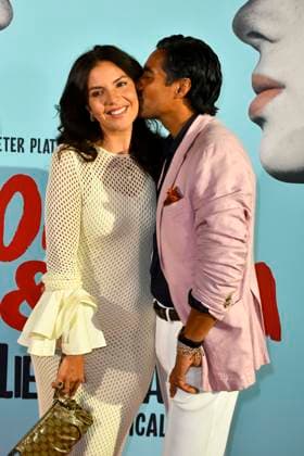 ABB ROMEOJULIA: Nic Shanker and Janina Shanker appeared on the red carpet at the premiere of the musical *Romeo and Juliet: Love Is Everything* at the Capitol Theater on August 27, 2026, in Düsseldorf, North Rhine-Westphalia, Germany