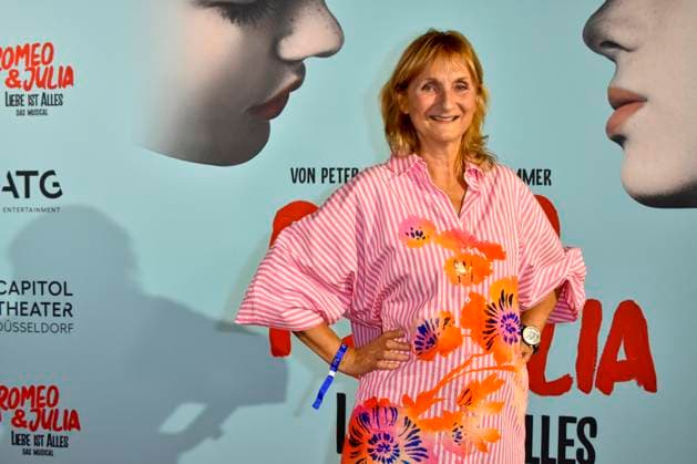 ABB ROMEOJULIA: Petra Nadolny Makes a Guest Appearance on the Red Carpet at the Premiere of the Musical *Romeo and Juliet: Love Is Everything* at the Capitol Theater on August 27, 2026, in Düsseldorf, North Rhine-Westphalia, Germany