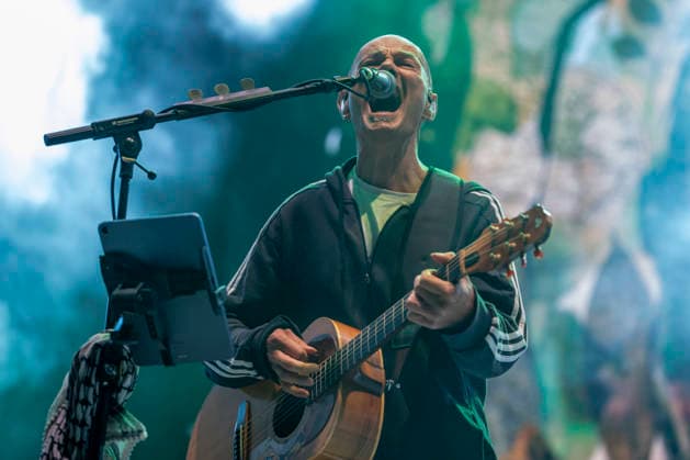 August 28, 2026, San Sebastian De Los Reyes, Madrid, Spain: JESUS CIFUENTES, leader, vocalist, and guitarist of the band during his performance with his band â€oe CELTAS CORTOS â€� at the San Sebastian de los Reyes Festival Concerts on August 27, 2026, in Madrid, Spain. San Sebastian De Los Reyes Spain - ZUMAc312 20260828_zsp_c312_016 Copyright: xOscarxManuelxSanchezx