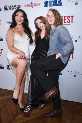 World Premiere Of Slay on Thursday 27 August 2026 Zoey Luna, Kyra Elise Gardner, Beck Nolan attends the media wall for the World Premiere Of Slay during Tubi Frightfest 2026 on Thursday 27 August 2026 at Odeon Luxe Leicester Square, London. ., Credit:Julie Edwards Avalon  Copyright: xJuliexEdwardsx xAvalonx 1128911747