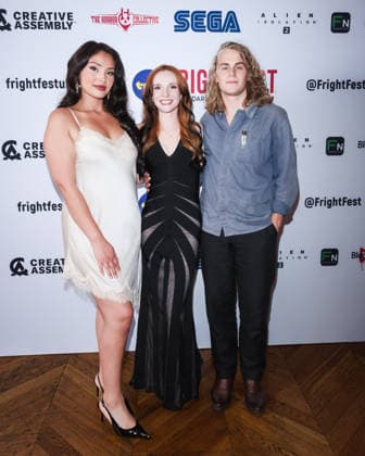 World Premiere Of Slay on Thursday 27 August 2026 Zoey Luna, Kyra Elise Gardner, Beck Nolan attends the media wall for the World Premiere Of Slay during Tubi Frightfest 2026 on Thursday 27 August 2026 at Odeon Luxe Leicester Square, London. ., Credit:Julie Edwards Avalon  Copyright: xJuliexEdwardsx xAvalonx 1128911753