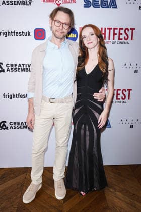 World Premiere Of Slay on Thursday 27 August 2026 Jimmi Simpson, Kyra Elise Gardner attends the media wall for the World Premiere Of Slay during Tubi Frightfest 2026 on Thursday 27 August 2026 at Odeon Luxe Leicester Square, London. ., Credit:Julie Edwards Avalon  Copyright: xJuliexEdwardsx xAvalonx 1128911770