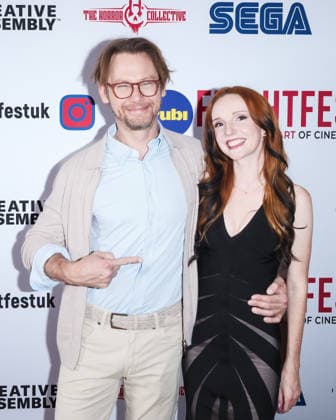 World Premiere Of Slay on Thursday 27 August 2026 Jimmi Simpson, Kyra Elise Gardner attends the media wall for the World Premiere Of Slay during Tubi Frightfest 2026 on Thursday 27 August 2026 at Odeon Luxe Leicester Square, London. ., Credit:Julie Edwards Avalon  Copyright: xJuliexEdwardsx xAvalonx 1128911775