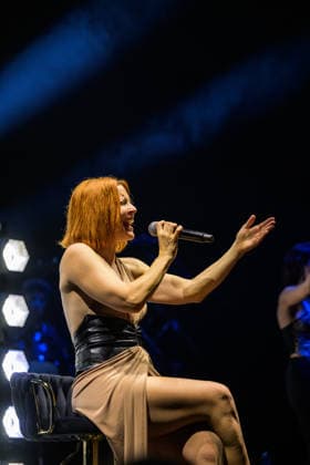 August 27, 2026, Marina Di Pietrasanta, Lucca, Italy: Singer Noemi performs in concert on the stage of the La Versiliana Festival with her 2026 summer tour, Marina di Pietrasanta, 08 27 2026 Marina Di Pietrasanta Italy  - ZUMAa289 20260827_zia_a289_106 Copyright: xStefanoxDallexLuchex xAgfx