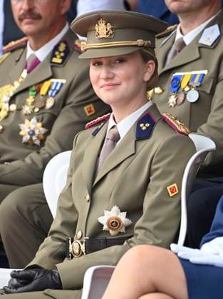 Graduation Ceremony for Final-Year Officer Cadets at the Royal Military Academy 2026 BRUSSELS, BELGIUM - AUGUST 27 : Graduation Ceremony for Final-Year Officer Cadets at the Royal Military Academy. Princess Elisabeth attended the graduation ceremony for final-year officer cadets at the Royal Military Academy. Graduates from the 176th Polytechnic Class, the 162nd Class in Social and Military Sciences to which Prince Gabriel belongs, and various classes from the Special Division were honored during the ceremony on August 27, 2026 in Brussels, Belgium, 27 08 2026 Brussels Belgium  Copyright: xDidierxLebrunx