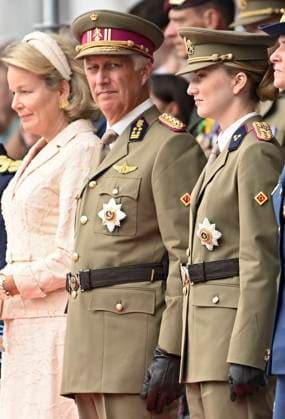 Graduation Ceremony for Final-Year Officer Cadets at the Royal Military Academy 2026 BRUSSELS, BELGIUM - AUGUST 27 : Graduation Ceremony for Final-Year Officer Cadets at the Royal Military Academy. King Philippe, Queen Mathilde, Princess Elisabeth attended the graduation ceremony for final-year officer cadets at the Royal Military Academy. Graduates from the 176th Polytechnic Class, the 162nd Class in Social and Military Sciences to which Prince Gabriel belongs, and various classes from the Special Division were honored during the ceremony on August 27, 2026 in Brussels, Belgium, 27 08 2026 Brussels Belgium  Copyright: xDidierxLebrunx