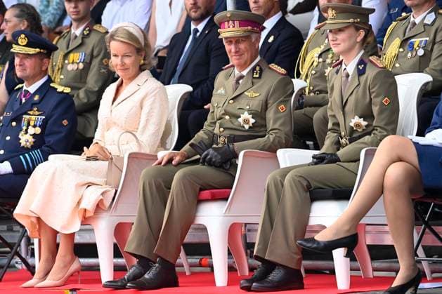 Graduation Ceremony for Final-Year Officer Cadets at the Royal Military Academy 2026 BRUSSELS, BELGIUM - AUGUST 27 : Graduation Ceremony for Final-Year Officer Cadets at the Royal Military Academy. King Philippe, Queen Mathilde, Princess Elisabeth attended the graduation ceremony for final-year officer cadets at the Royal Military Academy. Graduates from the 176th Polytechnic Class, the 162nd Class in Social and Military Sciences to which Prince Gabriel belongs, and various classes from the Special Division were honored during the ceremony on August 27, 2026 in Brussels, Belgium, 27 08 2026 Brussels Belgium  Copyright: xDidierxLebrunx