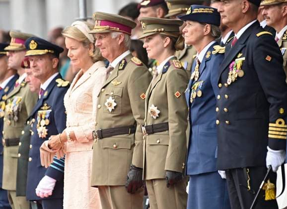 Graduation Ceremony for Final-Year Officer Cadets at the Royal Military Academy 2026 BRUSSELS, BELGIUM - AUGUST 27 : Graduation Ceremony for Final-Year Officer Cadets at the Royal Military Academy. King Philippe, Queen Mathilde, Princess Elisabeth attended the graduation ceremony for final-year officer cadets at the Royal Military Academy. Graduates from the 176th Polytechnic Class, the 162nd Class in Social and Military Sciences to which Prince Gabriel belongs, and various classes from the Special Division were honored during the ceremony on August 27, 2026 in Brussels, Belgium, 27 08 2026 Brussels Belgium  Copyright: xDidierxLebrunx