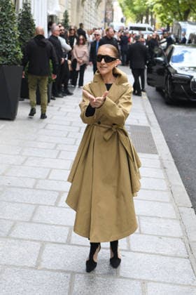 Celine Dion Arrives At The Royal Monceau - Paris Canadian singer Celine Dion arrives at the Le Royal Monceau - Raffles Paris hotel greeted by hundreds of fans following her flight from Las Vegas. Paris, France, August 28, 2026. Photo by Florian Poitout ABACAPRESS.COM Paris France  Copyright: xPoitoutxFlorian ABACAx
