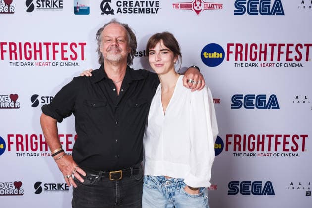 Trauma Or, Monsters All photocall on Friday 28 August 2026 Larry Fessenden, Aitana Doyle attends the media wall for the Trauma Or, Monsters All photocall during Tubi Frightfest 2026 on Friday 28 August 2026 at Odeon Luxe Leicester Square, London. ., Credit:Julie Edwards Avalon  Copyright: xJuliexEdwardsx xAvalonx 1128935994