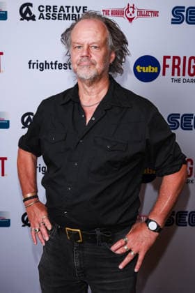 Trauma Or, Monsters All photocall on Friday 28 August 2026 Larry Fessenden attends the media wall for the Trauma Or, Monsters All photocall during Tubi Frightfest 2026 on Friday 28 August 2026 at Odeon Luxe Leicester Square, London. ., Credit:Julie Edwards Avalon  Copyright: xJuliexEdwardsx xAvalonx 1128936008