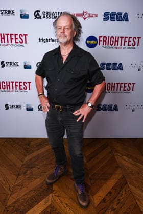 Trauma Or, Monsters All photocall on Friday 28 August 2026 Larry Fessenden attends the media wall for the Trauma Or, Monsters All photocall during Tubi Frightfest 2026 on Friday 28 August 2026 at Odeon Luxe Leicester Square, London. ., Credit:Julie Edwards Avalon  Copyright: xJuliexEdwardsx xAvalonx 1128936009
