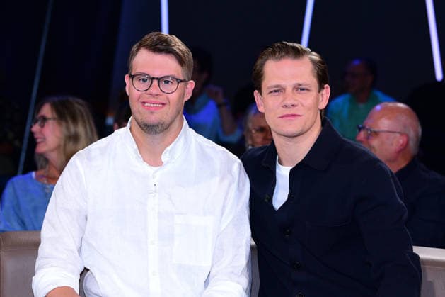Simon Rupp and Max von der Groeben as guests on the NDR Talk Show on August 28, 2026, in Hamburg NDR Talk Show on August 28, 2026, in Hamburg