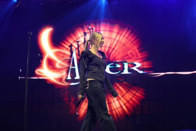 After perform at Leeds Festival 2026 American pop duo Graham Epstein and Justine Dorsey known as After perform at Leeds Festival, Bramham Park, England, 28th August 2026, Credit:Mike Gray MIKE GRAY - B4227 Avalon  Copyright: xMikexGrayx xMIKExGRAYx-xB4227x xAvalonx 1128945518