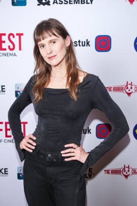 International Premiere Of The Latcher on Friday 28 August 2026 Monique Fisher attends the media wall for the International Premiere Of The Latcher during Tubi Frightfest 2026 on Friday 28 August 2026 at Odeon Luxe Leicester Square, London. ., Credit:Julie Edwards Avalon  Copyright: xJuliexEdwardsx xAvalonx 1128955819