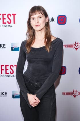 International Premiere Of The Latcher on Friday 28 August 2026 Monique Fisher attends the media wall for the International Premiere Of The Latcher during Tubi Frightfest 2026 on Friday 28 August 2026 at Odeon Luxe Leicester Square, London. ., Credit:Julie Edwards Avalon  Copyright: xJuliexEdwardsx xAvalonx 1128955827