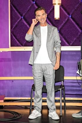 MDR Riverboat host, singer, and actor Florian Silbereisen during the taping of the MDR talk show Riverboat on August 28, 2026, at Mediacity Leipzig 20260828SFL0005