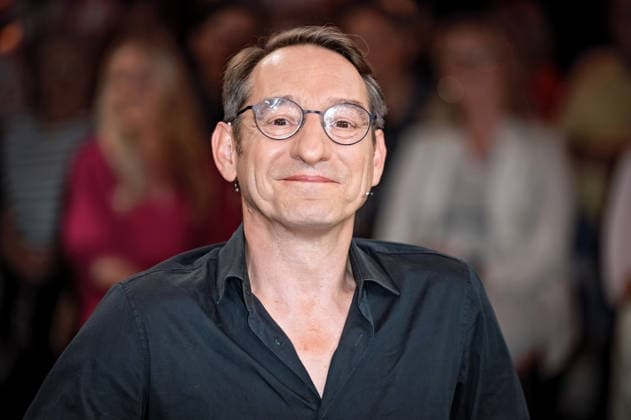 MDR Riverboat actor Boris Aljinovic during the taping of the MDR talk show Riverboat on August 28, 2026, at Mediacity Leipzig 20260828SFL0042