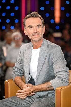MDR Riverboat host, singer, and actor Florian Silbereisen during the taping of the MDR talk show Riverboat on August 28, 2026, at Mediacity Leipzig 20260828SFL0044