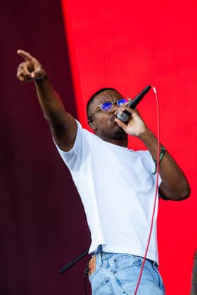 Vince Staples performs at All Points East 2026 in Victoria Park, London on August 28, 2026. LONDON, ENGLAND - AUGUST 28: Vince Staples performs at All Points East 2026 in Victoria Park, London on August 28, 2026., Credit:Pupat Chenaksara Avalon UK, London  Copyright: xPupatxChenaksarax xAvalonx 1128993503