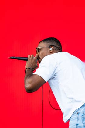 Vince Staples performs at All Points East 2026 in Victoria Park, London on August 28, 2026. LONDON, ENGLAND - AUGUST 28: Vince Staples performs at All Points East 2026 in Victoria Park, London on August 28, 2026., Credit:Pupat Chenaksara Avalon UK, London  Copyright: xPupatxChenaksarax xAvalonx 1128993534