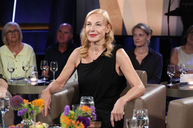 Ute Lemper, singer and actress, guest on the NDR Talk Show on August 28, 2026, on NDR Television’s Channel 3; photo op before the taping on July 3, 2026, at the Hamburg Lokstedt television studio