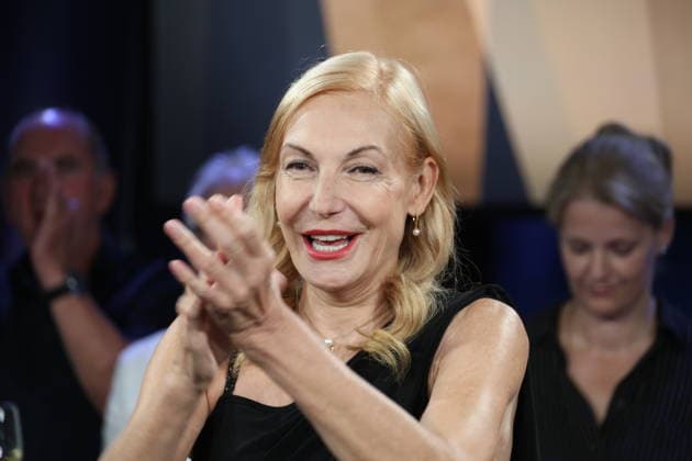 Ute Lemper, singer and actress, guest on the NDR Talk Show on August 28, 2026, on NDR Television’s Channel 3; photo op before the taping on July 3, 2026, at the Hamburg Lokstedt television studio