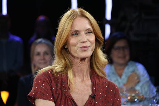 Esther Schweins, actress, guest on the NDR Talk Show on August 28, 2026, on NDR Television’s Channel 3; photo op before the taping on July 3, 2026, at the Hamburg Lokstedt television studio