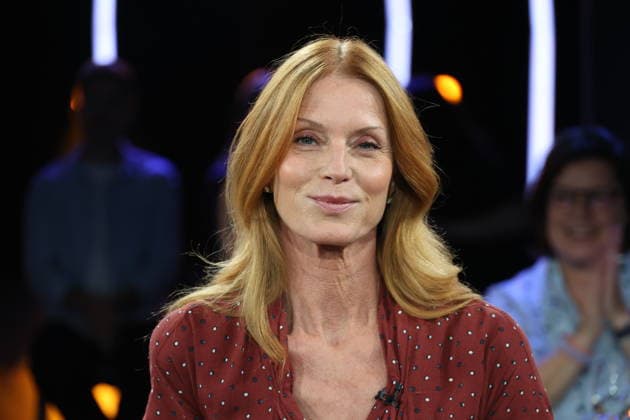 Esther Schweins, actress, guest on the NDR Talk Show on August 28, 2026, on NDR Television’s Channel 3; photo op before the taping on July 3, 2026, at the Hamburg Lokstedt television studio