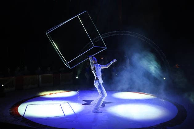 Live Shows Featuring Acrobatics and Art In Essen, the show Hawaiian Nights, featuring summer, sun, and variety, took place, presented by Nico Frick