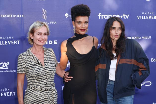 Angouleme Film Festival #3 Festival du Film Francophone d AngouleÌ‚me 2026 - jour 5 Sandrine Bonnaire, Sonia Bonny et NaÃ¯lia Harzoune Festival du Film Francophone d AngouleÌ‚me 2026, le 28 aoÃ»t 2026.  Copyright: xFabricexChasseryx
