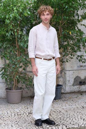 Angouleme Film Festival - Camembert Photocall Jeremy Gillet attends the « Camembert » Photocall as part of the 19th Angouleme Film Festival in Angouleme, August 28, 2026, France. Photo by Jerome Domine ABACAPRESS.COM Angouleme France  Copyright: xDominexJerome ABACAx