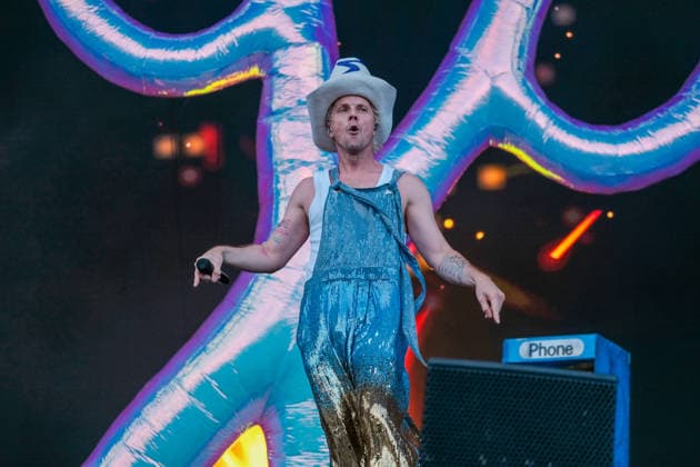 August 28, 2026, Southsea, Hampshire, United Kingdom: Jake Shears, lead singer with American pop rock band Scissor Sisters performing live on stage at Victorious Festival. Southsea United Kingdom - ZUMAs197 20260828_aaa_s197_079 Copyright: xDawnxFletcher-Parkx