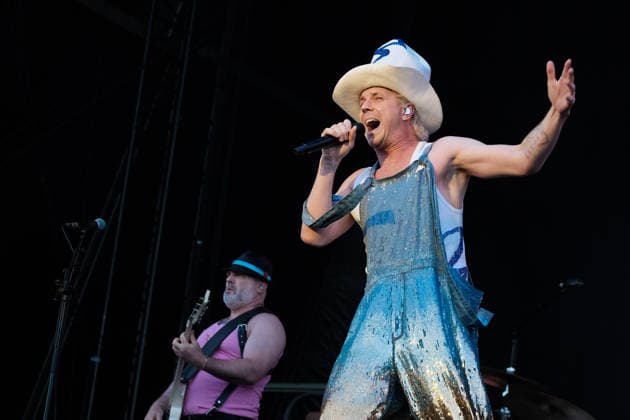 August 28, 2026, Southsea, Hampshire, United Kingdom: Jake Shears, lead singer with American pop rock band Scissor Sisters performing live on stage at Victorious Festival. Southsea United Kingdom - ZUMAs197 20260828_aaa_s197_094 Copyright: xDawnxFletcher-Parkx