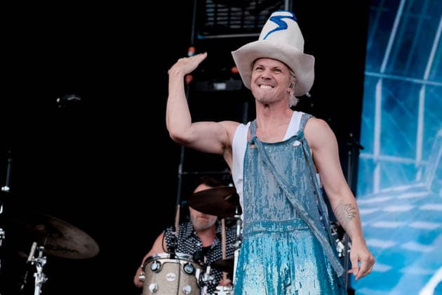 August 28, 2026, Southsea, Hampshire, United Kingdom: Jake Shears, lead singer with American pop rock band Scissor Sisters performing live on stage at Victorious Festival. Southsea United Kingdom - ZUMAs197 20260828_aaa_s197_096 Copyright: xDawnxFletcher-Parkx