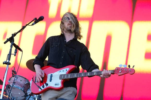 August 28, 2026, Southsea, Hampshire, United Kingdom: Icelandic bass player Ãrni Hjörvar Arnason, of Indie rock band, The Vaccines performs live on stage at Victorious Festival, Southsea. The current line up consists of Justin Young, Ãrni Ãrnason, Matthew Hitt, Timothy Lanham and Yoann Intonti Southsea United Kingdom - ZUMAs197 20260828_aaa_s197_121 Copyright: xDawnxFletcher-Parkx