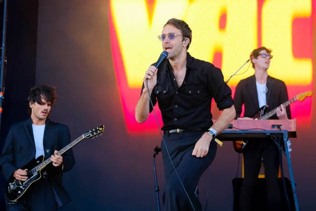 August 28, 2026, Southsea, Hampshire, United Kingdom: l-r Timothy Lanham, Justin Young and Matthew Hitt of Indie rock band, The Vaccines perform live on stage at Victorious Festival, Southsea. The current line up consists of Justin Young, Ãrni Ãrnason, Matthew Hitt, Timothy Lanham and Yoann Intonti Southsea United Kingdom - ZUMAs197 20260828_aaa_s197_135 Copyright: xDawnxFletcher-Parkx