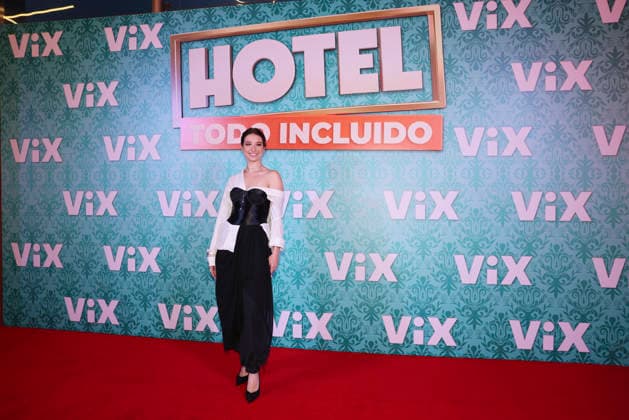 Hotel Todo Incluido Red Carpet Premiere Maria JosÃ De La Cruz attends the red carpet premiere of the ViX original TV series Hotel Todo Incluido at Antara Polanco on August 27, 2026 in Mexico City, Mexico. (Photo by Yamak Perea Eyepix Group) Copyright: xYamakxPerea xEyepixxGroupx YP_27082026_196497