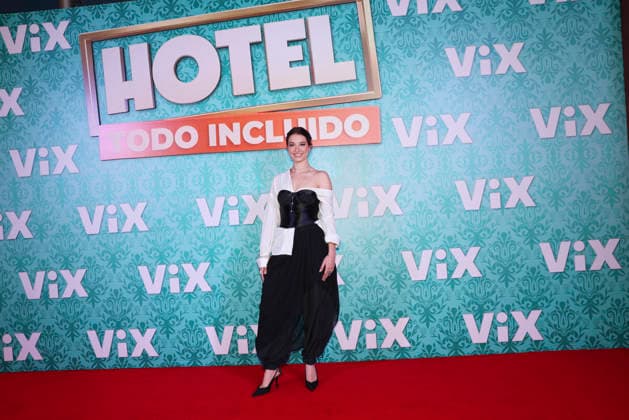 Hotel Todo Incluido Red Carpet Premiere Maria JosÃ De La Cruz attends the red carpet premiere of the ViX original TV series Hotel Todo Incluido at Antara Polanco on August 27, 2026 in Mexico City, Mexico. (Photo by Yamak Perea Eyepix Group) Copyright: xYamakxPerea xEyepixxGroupx YP_27082026_196504