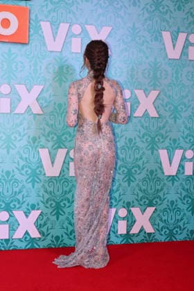 Hotel Todo Incluido Red Carpet Premiere Regina Pavon attends the red carpet premiere of the ViX original TV series Hotel Todo Incluido at Antara Polanco on August 27, 2026 in Mexico City, Mexico. (Photo by Yamak Perea Eyepix Group) Copyright: xYamakxPerea xEyepixxGroupx YP_27082026_196521