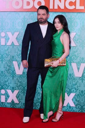 Hotel Todo Incluido Red Carpet Premiere Jose Eduardo Derbez and Paola Dalay attend the red carpet premiere of the ViX original TV series Hotel Todo Incluido at Antara Polanco on August 27, 2026 in Mexico City, Mexico. (Photo by Yamak Perea Eyepix Group) Copyright: xYamakxPerea xEyepixxGroupx YP_27082026_196578
