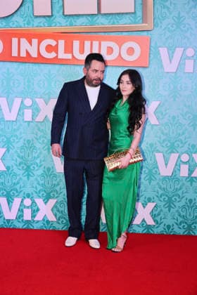 Hotel Todo Incluido Red Carpet Premiere Jose Eduardo Derbez and Paola Dalay attend the red carpet premiere of the ViX original TV series Hotel Todo Incluido at Antara Polanco on August 27, 2026 in Mexico City, Mexico. (Photo by Yamak Perea Eyepix Group) Copyright: xYamakxPerea xEyepixxGroupx YP_27082026_196587