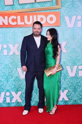 Hotel Todo Incluido Red Carpet Premiere Jose Eduardo Derbez and Paola Dalay attend the red carpet premiere of the ViX original TV series Hotel Todo Incluido at Antara Polanco on August 27, 2026 in Mexico City, Mexico. (Photo by Yamak Perea Eyepix Group) Copyright: xYamakxPerea xEyepixxGroupx YP_27082026_196589