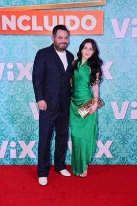 Hotel Todo Incluido Red Carpet Premiere Jose Eduardo Derbez and Paola Dalay attend the red carpet premiere of the ViX original TV series Hotel Todo Incluido at Antara Polanco on August 27, 2026 in Mexico City, Mexico. (Photo by Yamak Perea Eyepix Group) Copyright: xYamakxPerea xEyepixxGroupx YP_27082026_196592