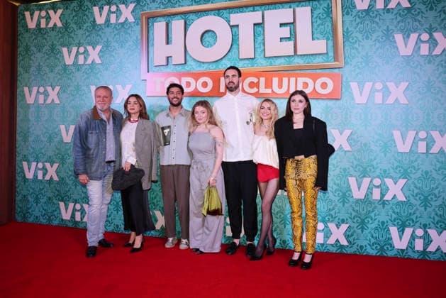 Hotel Todo Incluido Red Carpet Premiere Sofia Castro, JosÃ Alberto Castro, Mimi Morales attend the red carpet premiere of the ViX original TV series Hotel Todo Incluido at Antara Polanco on August 27, 2026 in Mexico City, Mexico. (Photo by Yamak Perea Eyepix Group) Copyright: xYamakxPerea xEyepixxGroupx YP_27082026_196600