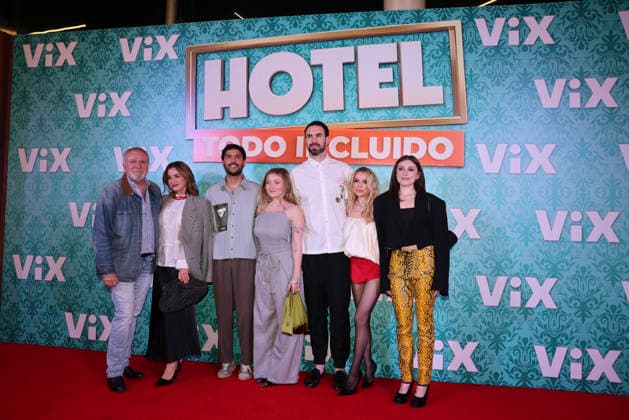 Hotel Todo Incluido Red Carpet Premiere Sofia Castro, JosÃ Alberto Castro, Mimi Morales attend the red carpet premiere of the ViX original TV series Hotel Todo Incluido at Antara Polanco on August 27, 2026 in Mexico City, Mexico. (Photo by Yamak Perea Eyepix Group) Copyright: xYamakxPerea xEyepixxGroupx YP_27082026_196602