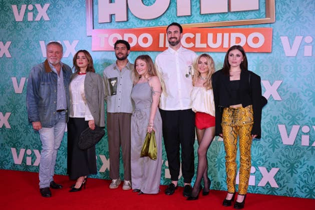 Hotel Todo Incluido Red Carpet Premiere Sofia Castro, JosÃ Alberto Castro, Mimi Morales attend the red carpet premiere of the ViX original TV series Hotel Todo Incluido at Antara Polanco on August 27, 2026 in Mexico City, Mexico. (Photo by Yamak Perea Eyepix Group) Copyright: xYamakxPerea xEyepixxGroupx YP_27082026_196605