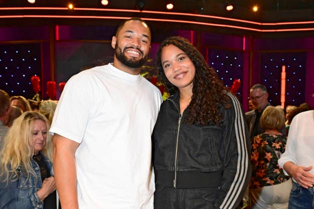 Tyler Mabry and Yemisi Mabry during the taping of the MDR talk show Riverboat in Studio 3 at Media City Leipzig, Leipzig, August 28, 2026 Foto:xM.xWehnertx xFuturexImagex riverboat_6806