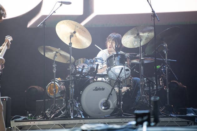 Geese perform at Reading Festival 2026 Friday - Little John s Farm, Reading, UK Drummer Max Bassin of American Rock band Geese performs on the Gallery Stage at Reading Festival 2026, Little John s Farm, Reading, England, UK on Friday 28 August 2026., Credit:Justin Ng Avalon UK, England, Reading, Little John s Farm Copyright: xJustinxNgx xAvalonx 1129017005